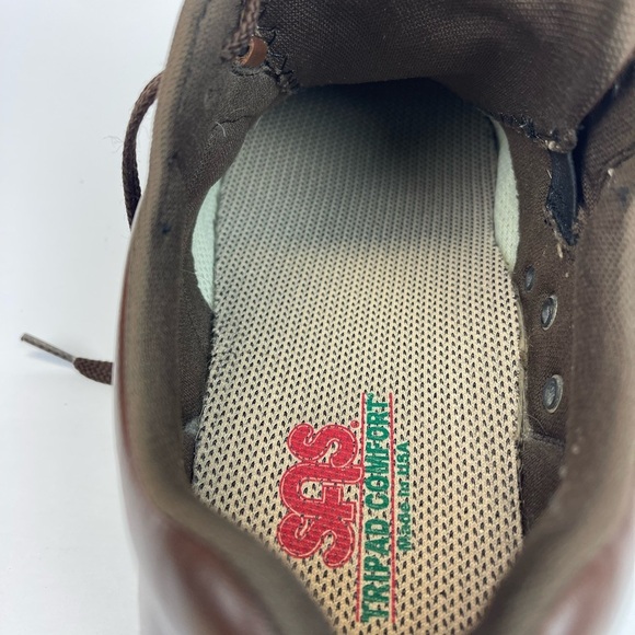 SAS  Men's TIME OUT Tripad Comfort  Brown Leather Lace Up Shoes Size 11M - Picture 5 of 11